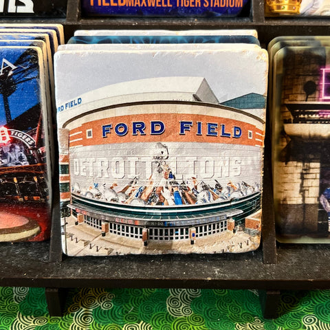 Ford Field Home of The Detroit Lions Coaster