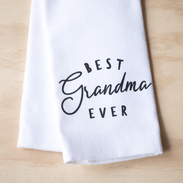 Best Grandma Ever Tea Towel