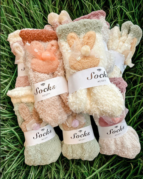 Bunny Fluffy Socks