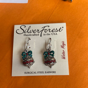 Silver Forest Earring