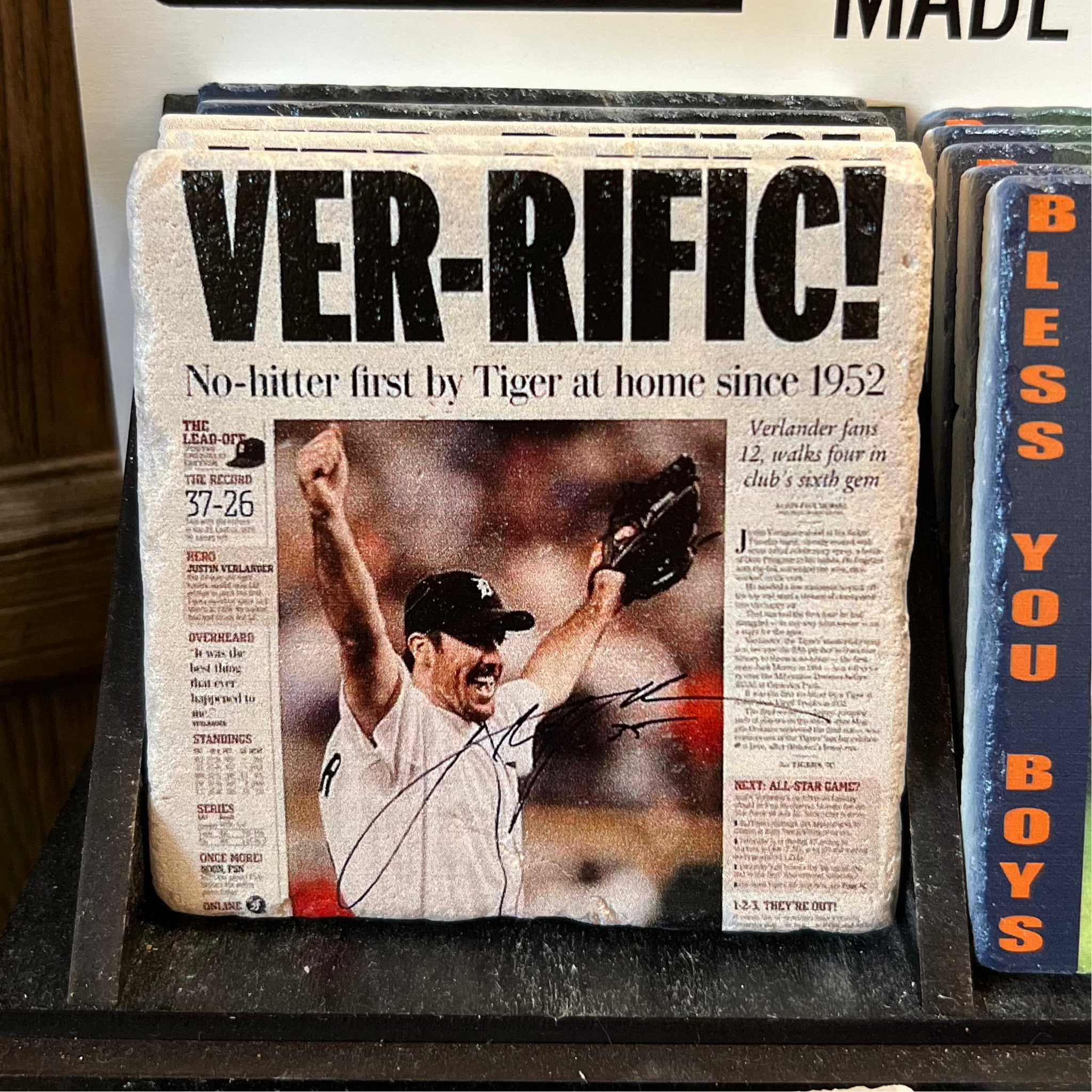 Ver-rific! Coaster - Justin Verlander
