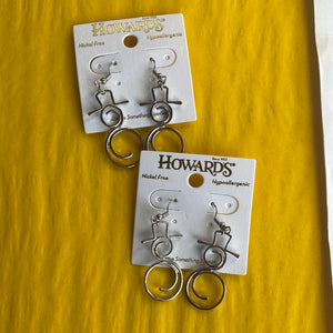 Snowman Earrings