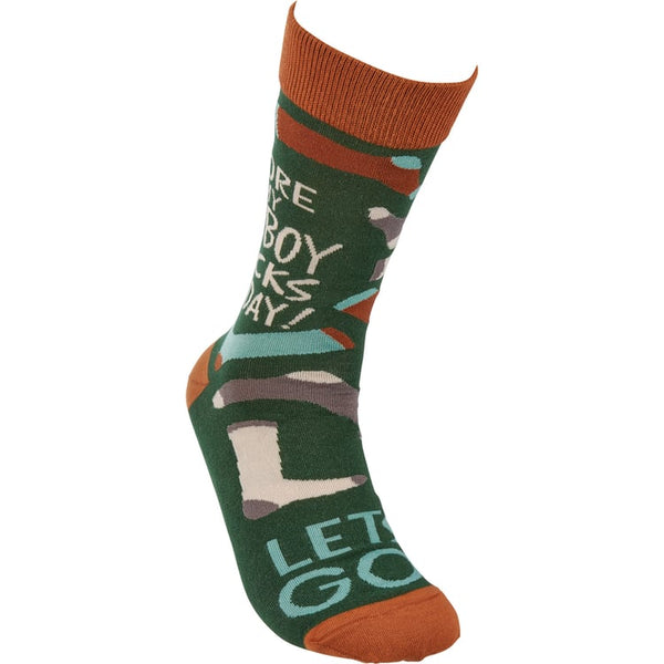 “Wore My Big Boy Socks Today” - Crew Socks