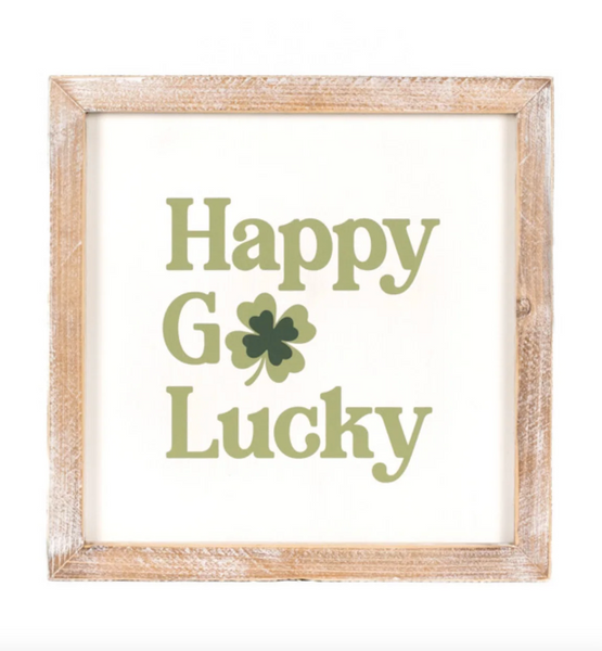 I Love You / Happy Go Lucky Plaque