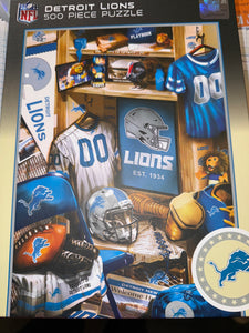 Detroit lions puzzle 500 piece