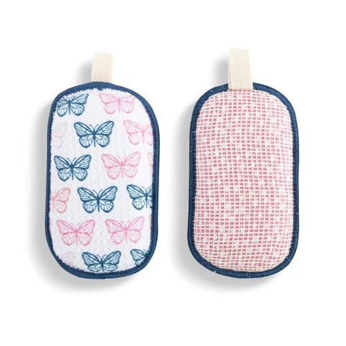 Ultra Absorbent Kitchen Sponge - Butterflies