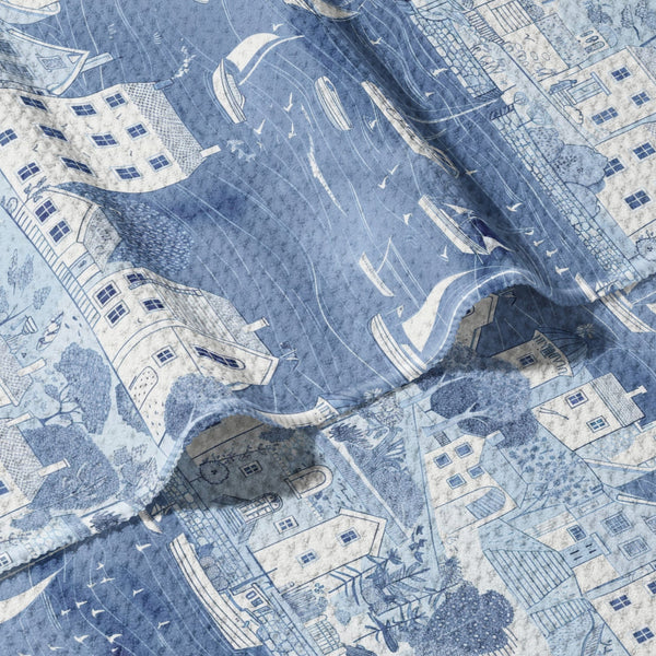 Coastal Charm Double Sided Tea Towel
