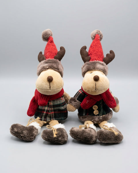 Mitchell and Lola Moose w/ Dangle Legs