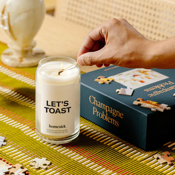 Let’s Toast Candle