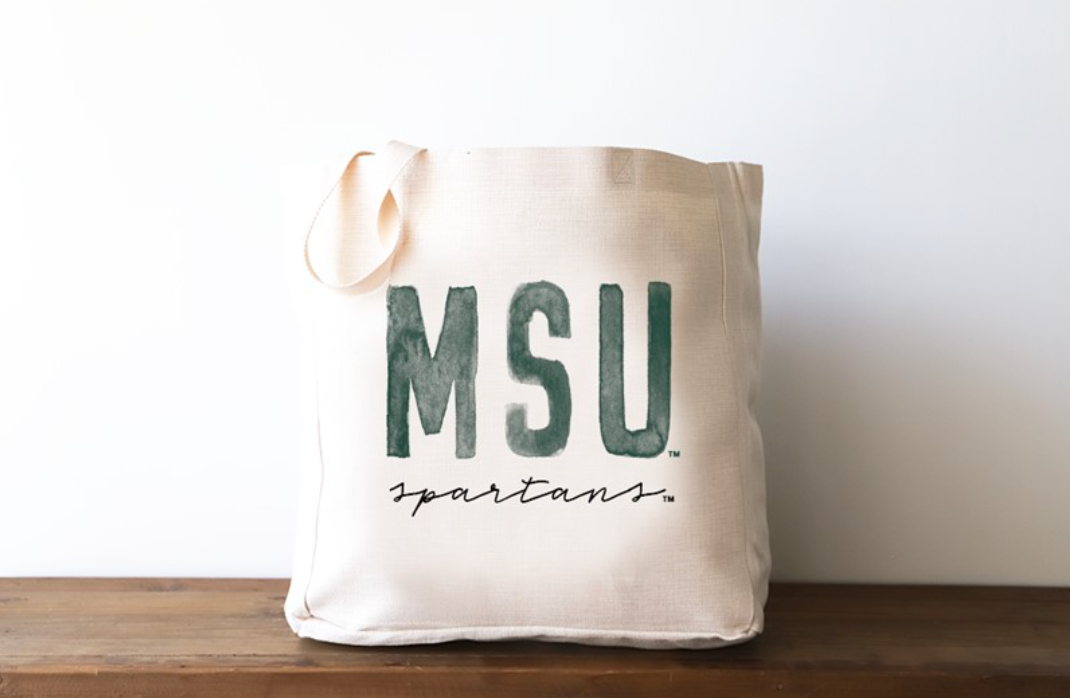 MSU Spartans Tote