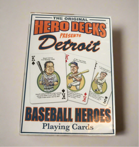 Hero Deck Detroit Tigers Playing Cards