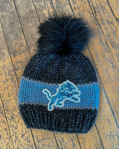 Lions Knit Hat