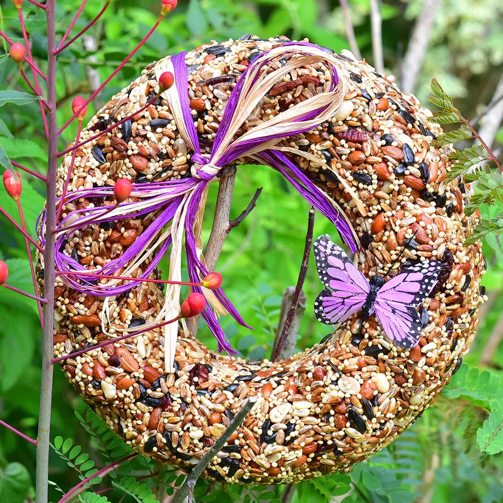 Wildfare Wreath for Birds – Grande Trunke Home