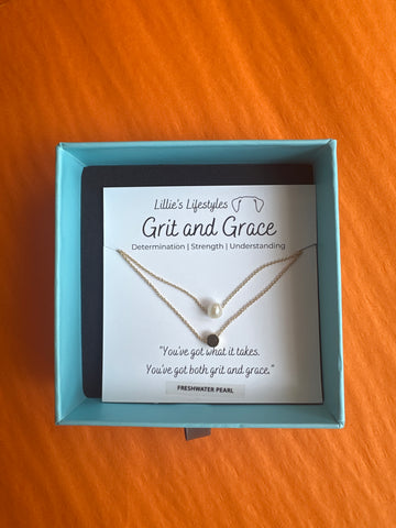 Grit & Grace Necklace Gold