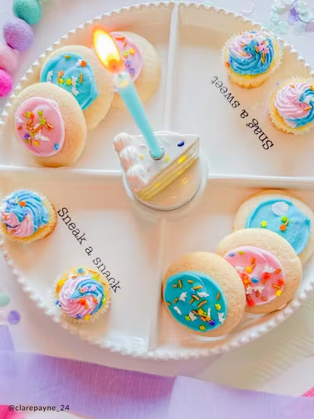 Cake Candle Holder Light Up Sitter