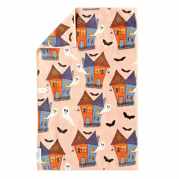 Cursed Cottage Double Sided Tea Towel