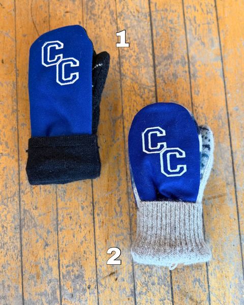 Detroit Catholic Central (CCHS) Wool Mittens