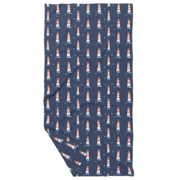 Lighthouse Double Sided Tea Towel