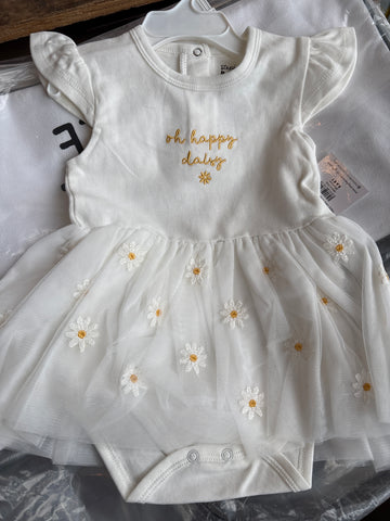 Oh Happy Daisy Dress 6-12 Months