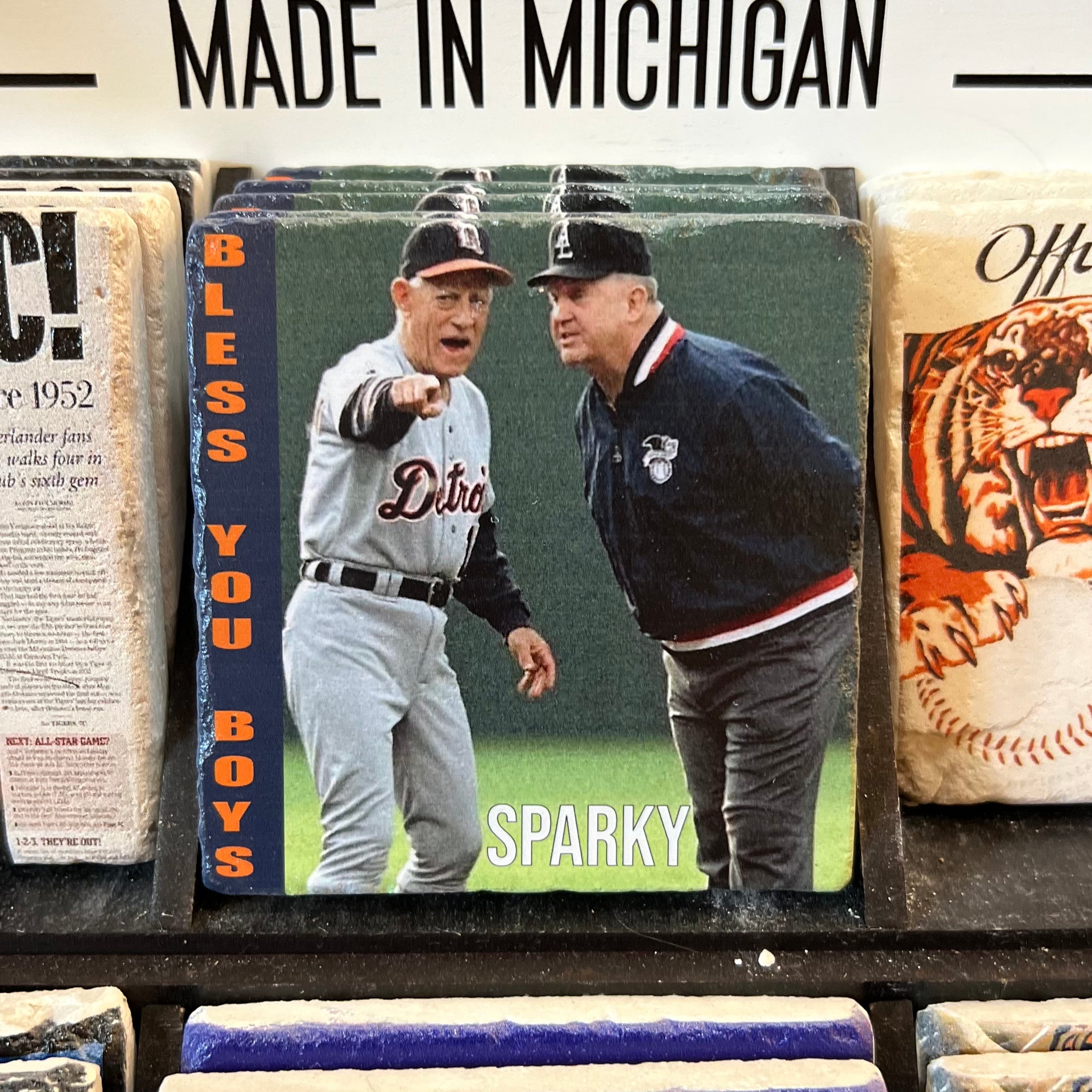 Sparky - Bless You Boys Coaster