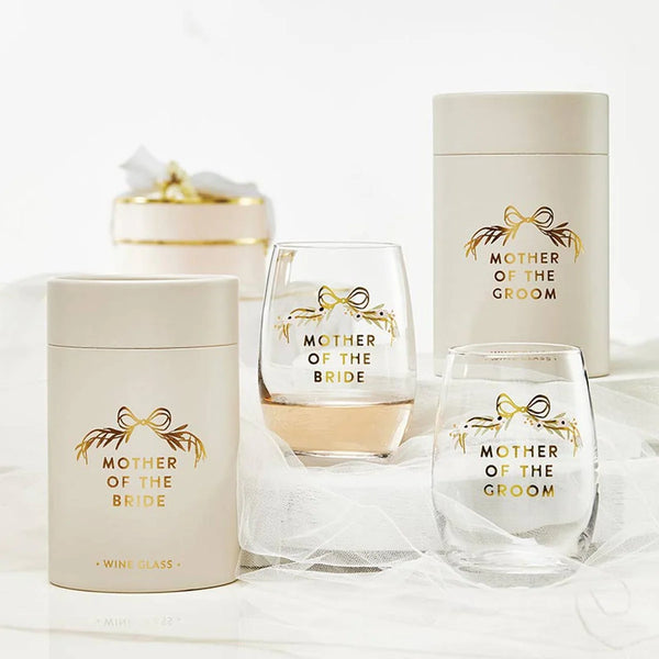 Mother of the Groom Wine Glass