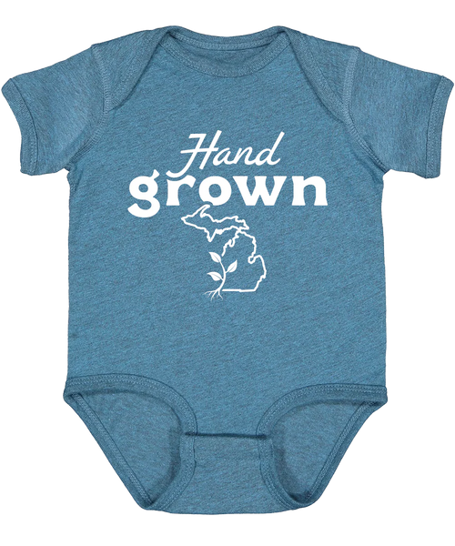 Hand Grown Michigan Onesie