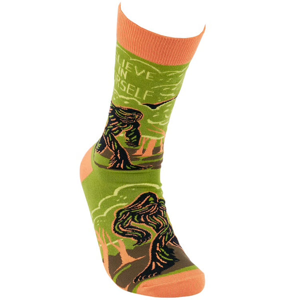 "Believe in Yourself" - Crew Socks