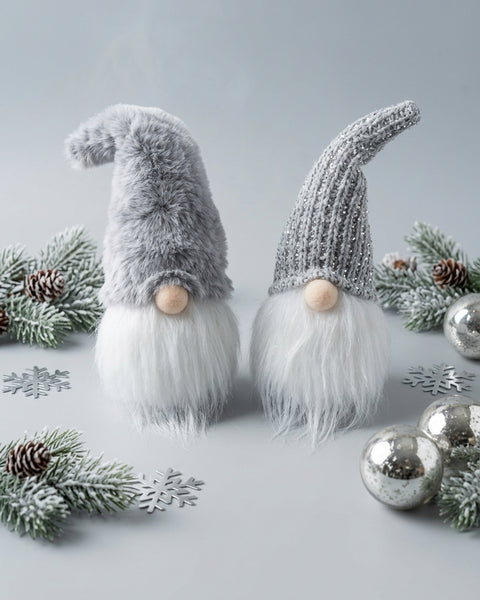 Gray Gnome Ornaments