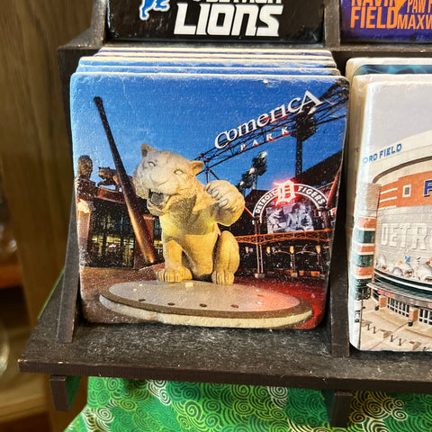 Tiger at Comerica Park Coaster