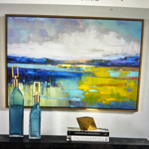Sunset over Calm Water 37” x 25”h