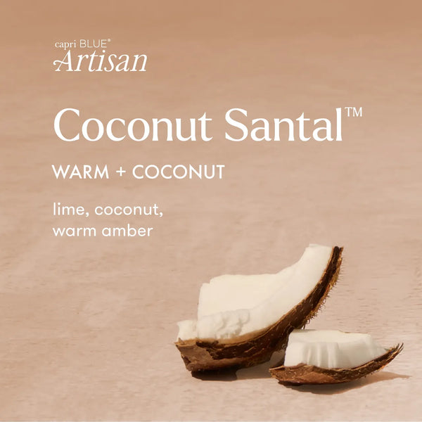 Terrazza Coconut Santal 19oz Candle
