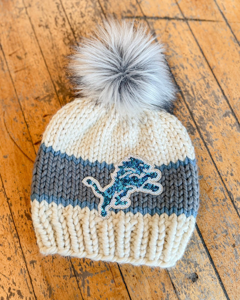 Lions Knit Hat