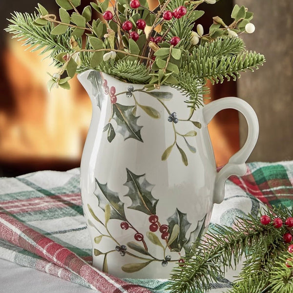 Winter Sprig Pitcher