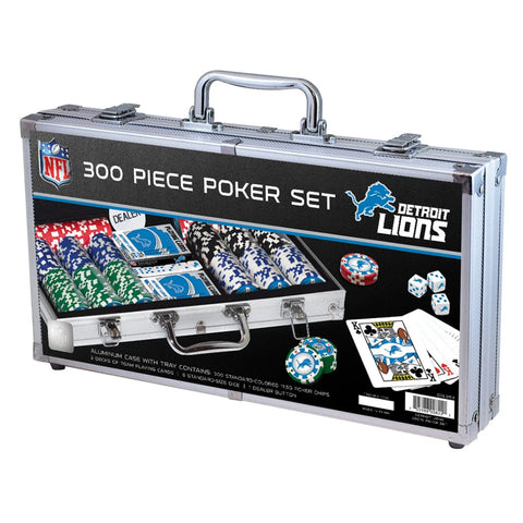 Detroit Lions Poker Set