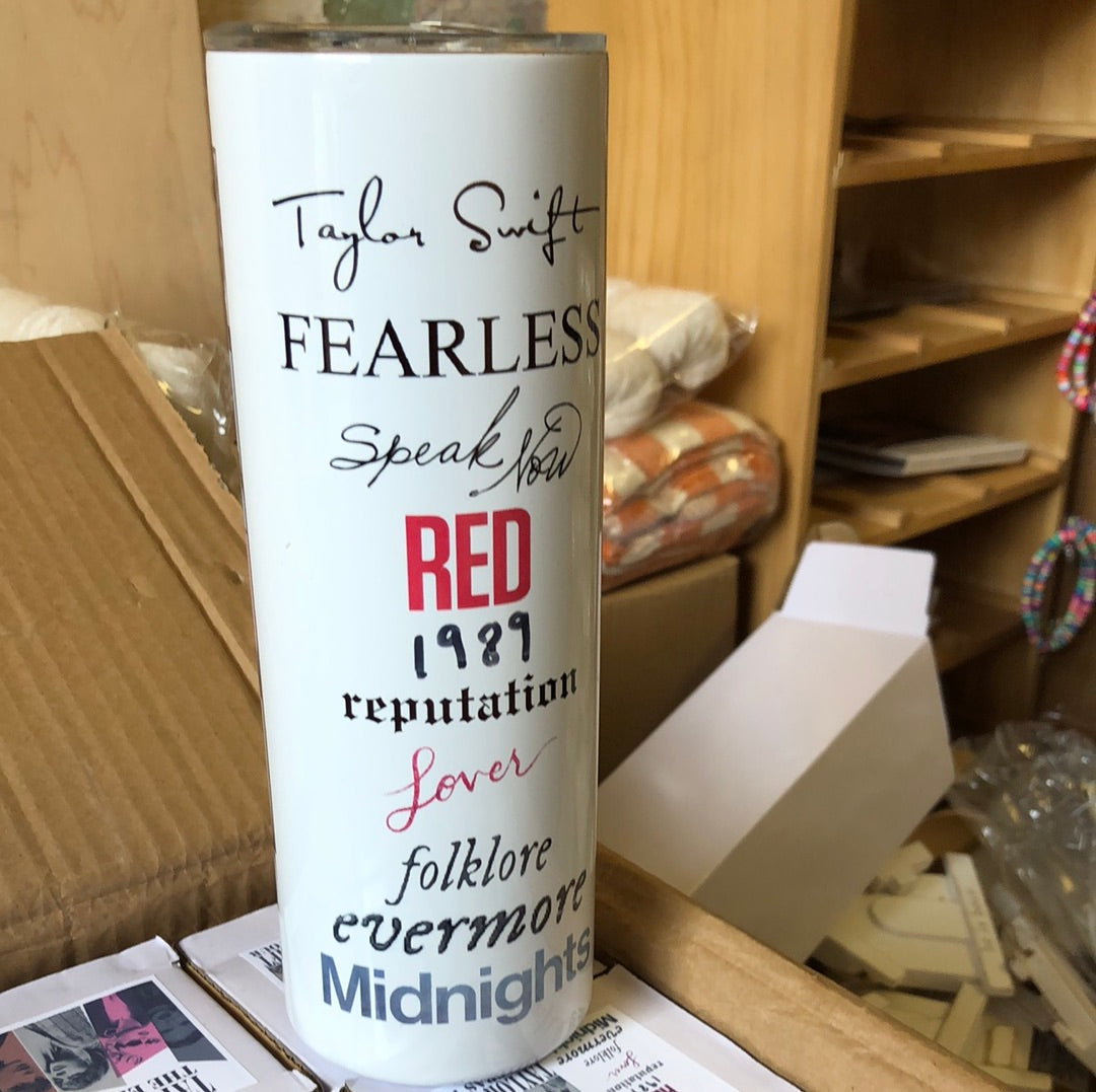 Taylor Swift Red Tumbler