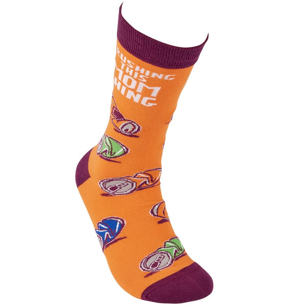 “Crushing This Mom Thing” - Crew Socks