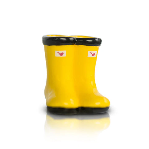 *RETIRED* Yellow Rain Boots Mini - St Jude