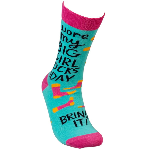 “Wore My Big Girl Socks Today” - Crew Socks