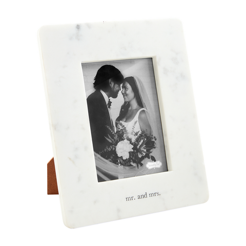 Mr. And Mrs. Marble Frame