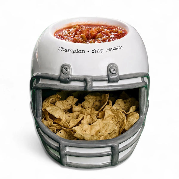 Football Helmet Chip and Dip
