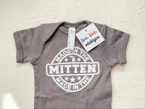Made in The Mitten Onesie