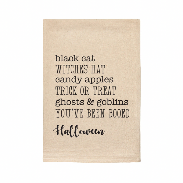 “Halloween” Favorite Things Tea Towel