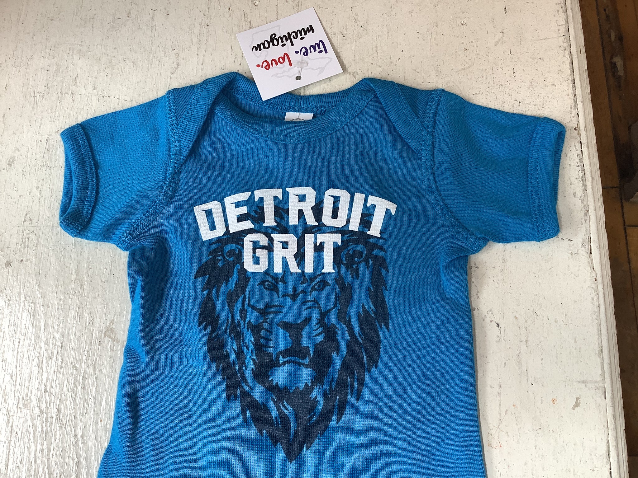 Detroit Grit Onesie