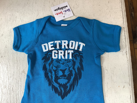 Detroit Grit Onesie