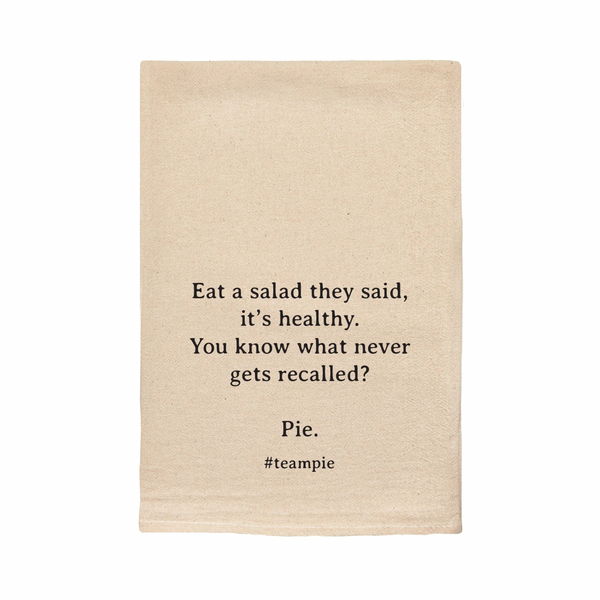 “Team Pie” Tea Towel