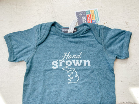 Hand Grown Michigan Onesie