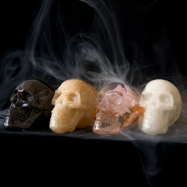 Multi Color Resin Skulls