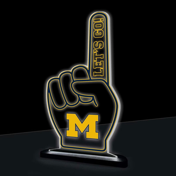 University of Michigan LED Foam Finger Desk-light