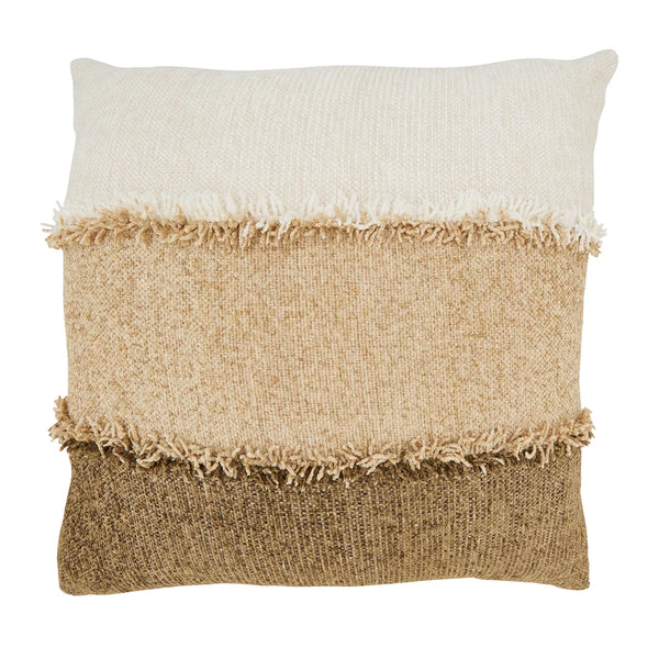 Natural Fringe Pillow