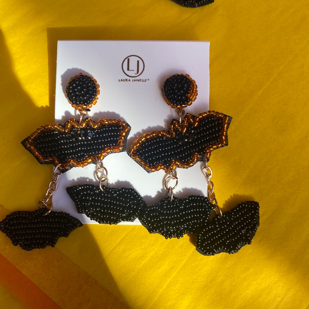 Bat Earring